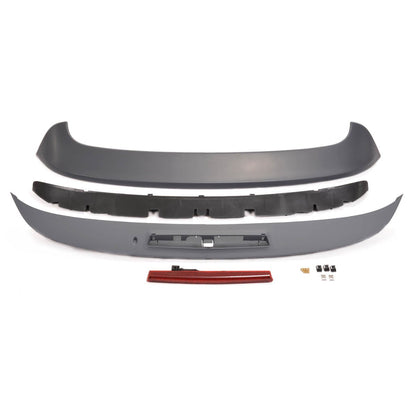 Dachspoiler Hochglanz Schwarz mit LED Bremsleuchte passend für VW Golf 6 2008-2014