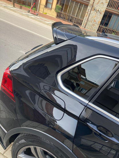 Dachspoiler passend für VW Tiguan Mk2 R-Line 2015-2020 v2 Hochglanz Schwarz