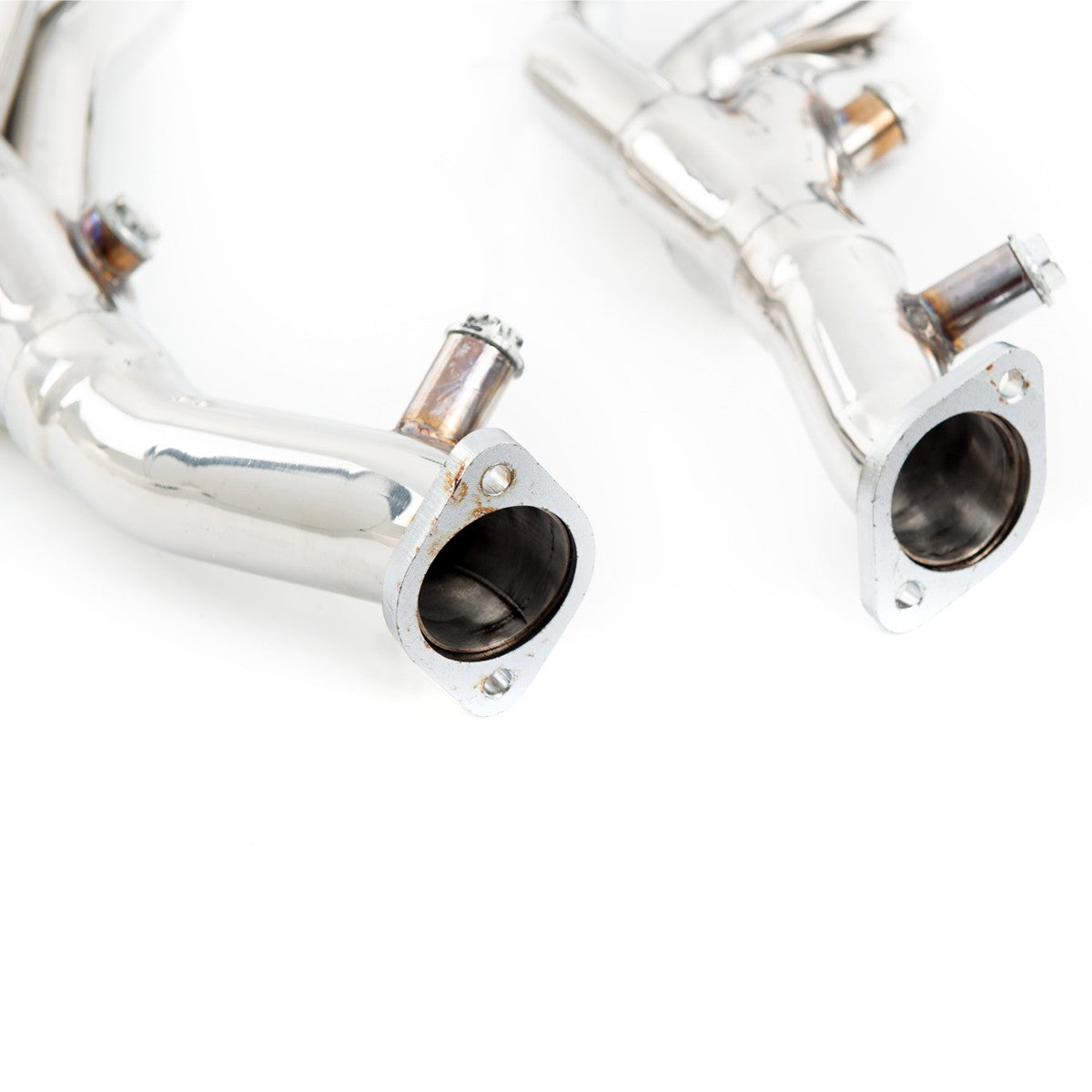 Chrom Edelstahl Abgaskrümmer passend für BMW 3er E46 1996-2001