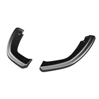 Heckstoßstange Seitendiffuser Splitter Hochglanz Schwarz passend für Audi SQ5 / Q5 S-Line Mk2 2017-2020