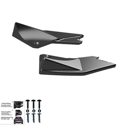 Heckseitensplitter passend für CUPRA Formentor Mk1 / Mk1 Facelift 2020+ Hochglanz Schwarz