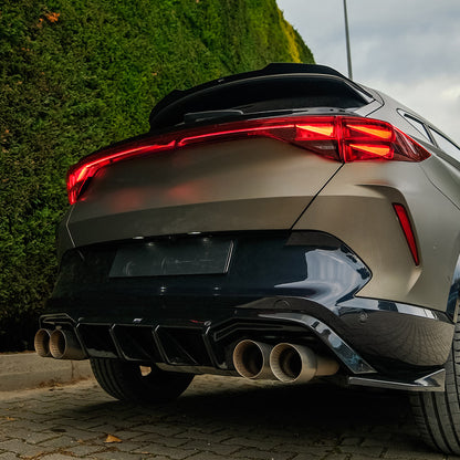 Heckseitensplitter passend für CUPRA Formentor Mk1 / Mk1 Facelift 2020+ Hochglanz Schwarz