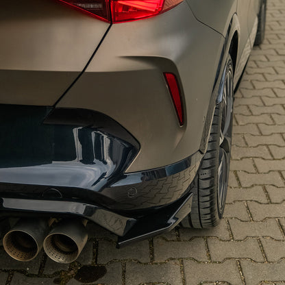 Heckseitensplitter passend für CUPRA Formentor Mk1 / Mk1 Facelift 2020+ Hochglanz Schwarz