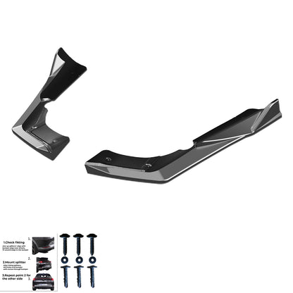 RS11.069 - Heckseitensplitter passend für Mercedes CLA35 / CLA45 Aero Pack C118 2019-2023 Hochglanz Schwarz