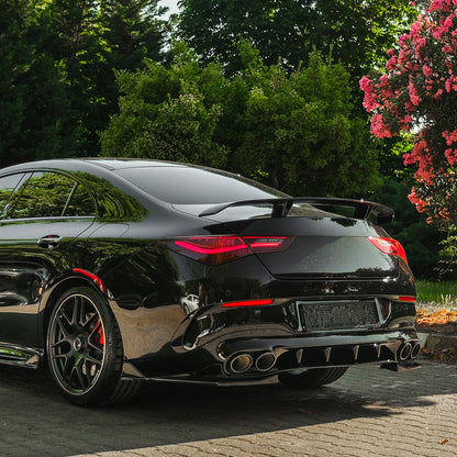RS11.069 - Heckseitensplitter passend für Mercedes CLA35 / CLA45 Aero Pack C118 2019-2023 Hochglanz Schwarz