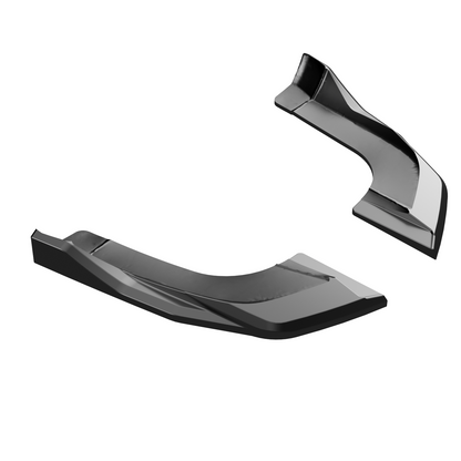 Heckseitensplitter passend für VW VOLKSWAGEN Tayron Standard/R-Line Mk1 2025+ Hochglanz Schwarz