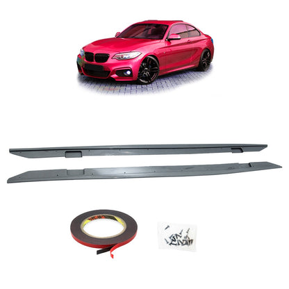 Seitenschweller Erweiterungen Carbon-Optik passend für BMW 2er F22/F23 2012-2021