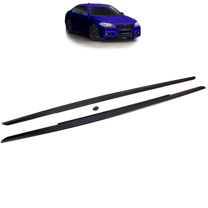 Seitenschweller Set Matt Schwarz passend für BMW 5 F10 F11 2009-2016