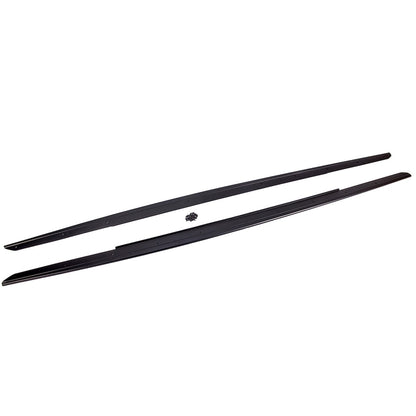 Seitenschweller Set Matt Schwarz passend für BMW 5 F10 F11 2009-2016