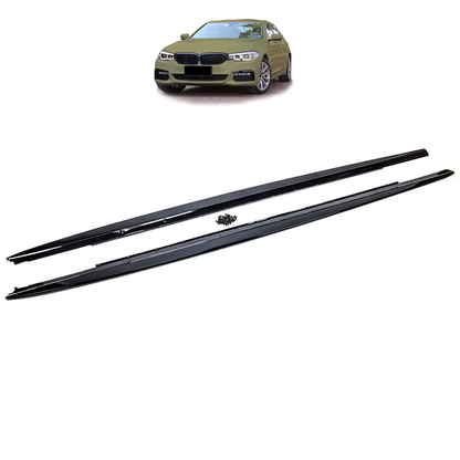 Seitenschweller Set Hochglanz Schwarz passend für BMW 5er G30 G31 2016-2023