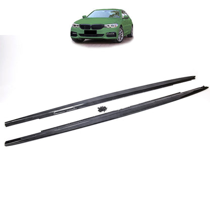 Seitenschweller Erweiterungen Carbon-Optik passend für BMW 5er G30 G31 2016-