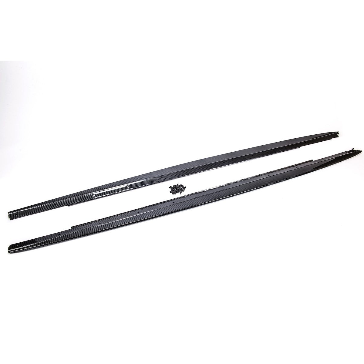 Seitenschweller Erweiterungen Carbon-Optik passend für BMW 5er G30 G31 2016-