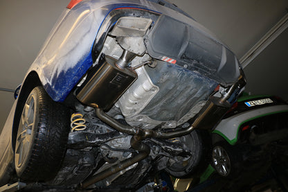 Skoda Octavia 5E RS - TDI - 4x4 mit Diesel-Endrohrblenden Halbanlage rechts/links ab Kat - Austritt der Endrohre in den or...