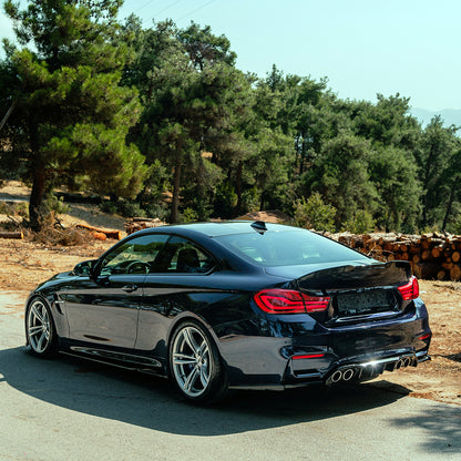 SS10.048 - Seitenschweller passend für BMW M4 F82 2014-2021 Hochglanz Schwarz
