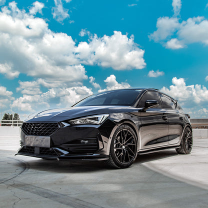 Seitenschweller passend für CUPRA Leon Mk1 / Mk1 Facelift 2020+ Hochglanz Schwarz