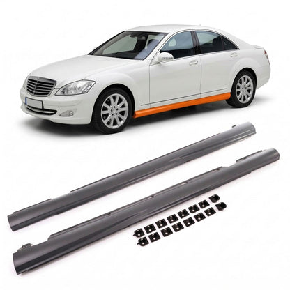 Seitenschweller-Set passend für Mercedes S-Klasse W221 2005-2013 Kurz