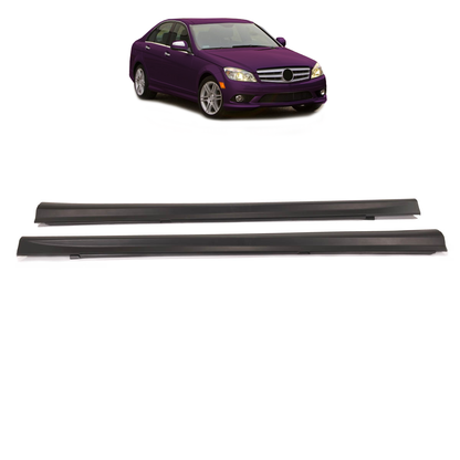 Seitenschweller Set passend für Mercedes C-Klasse W204 Limousine Kombi 2007-2015