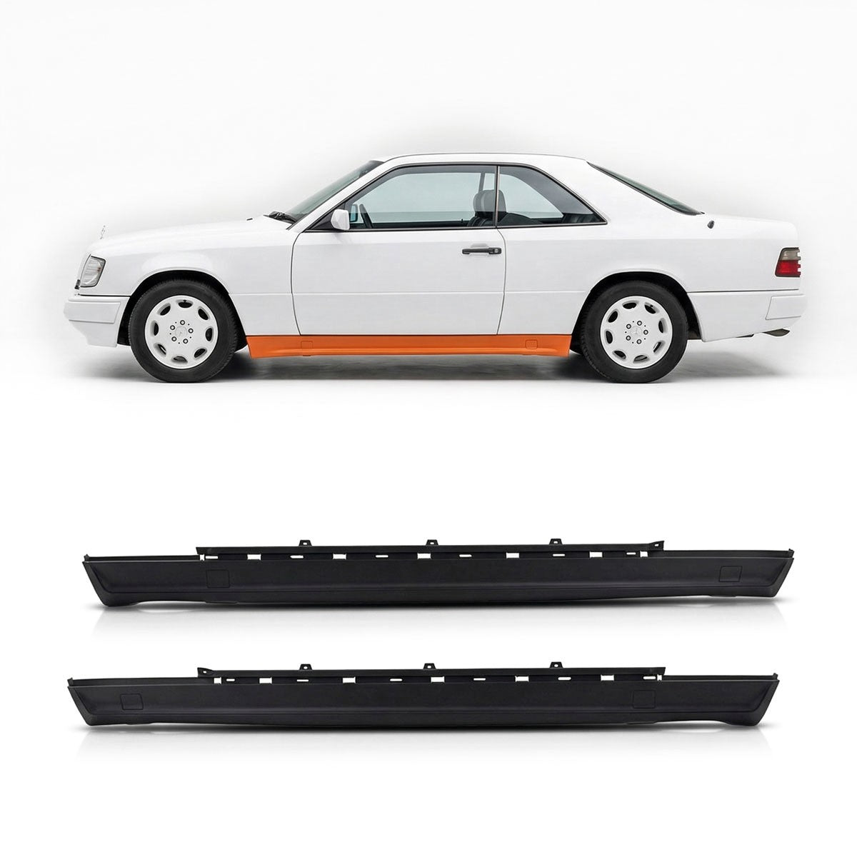 Seitenschweller Set passend für Mercedes E-Klasse A124 C124 Coupé Cabrio 1987-1998