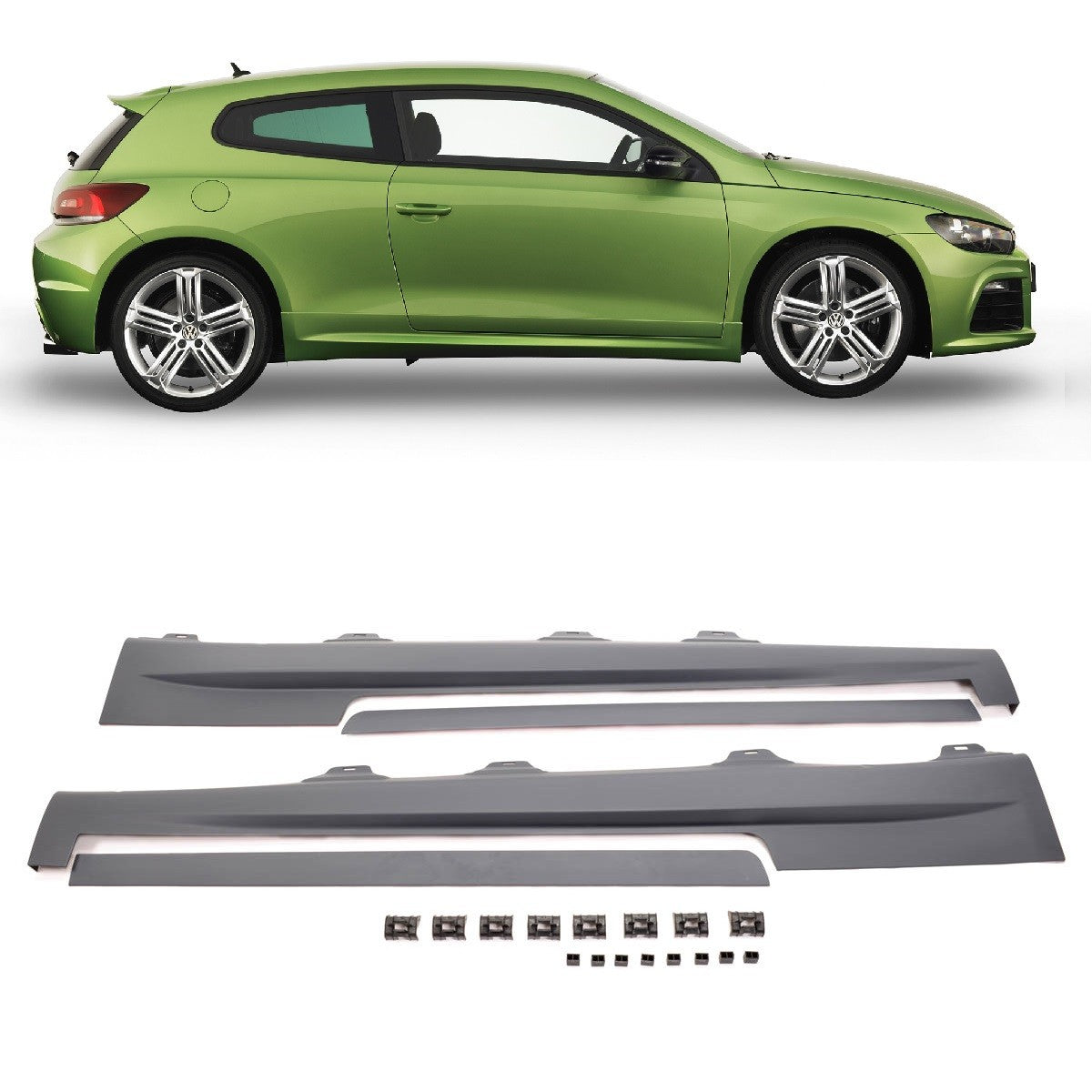 Seitenschweller Set passend für VW Scirocco III 2008-2017 R