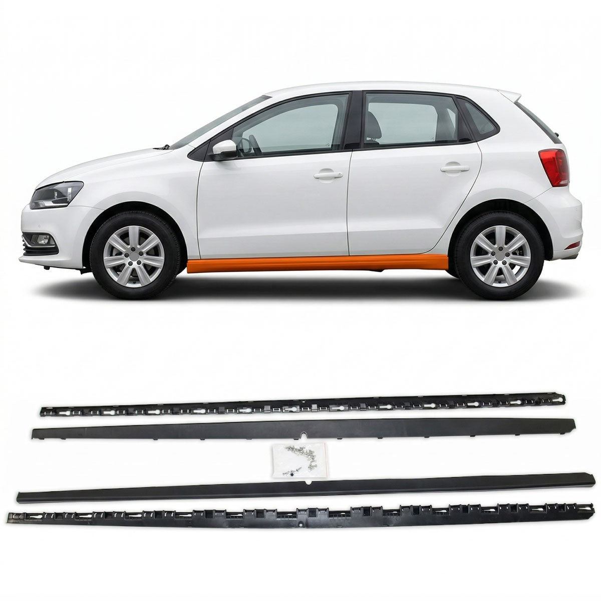 Seitenschweller Set passend für VW Polo V (6R, 6C) 2009-2017