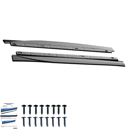Seitenschweller passend für VW Volkswagen Tiguan Standard/R-Line Mk3 2024+ Hochglanz Schwarz