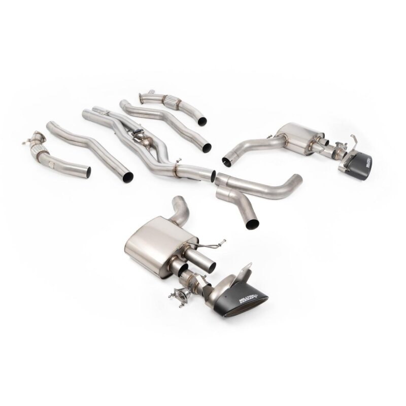 Milltek Sport Sportauspuff passend für Audi RS6+7 C8 4.0 V8 Bi-Turbo Signature Series Titanium