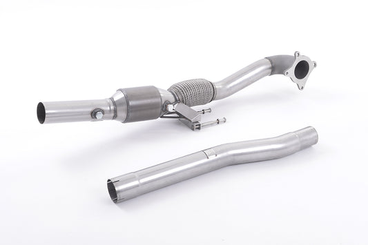 Milltek Sport Downpipe passend für Audi A3 2.0 T quattro Sportback & Skoda Octavia vRS 2.0 & VW Jetta Mk5 GLI & Scirocco G...
