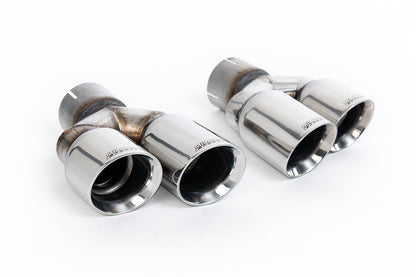 Milltek Sport Sportauspuff passend für Audi S4 3.0 Supercharged V6 B8 - polierte Endrohre
