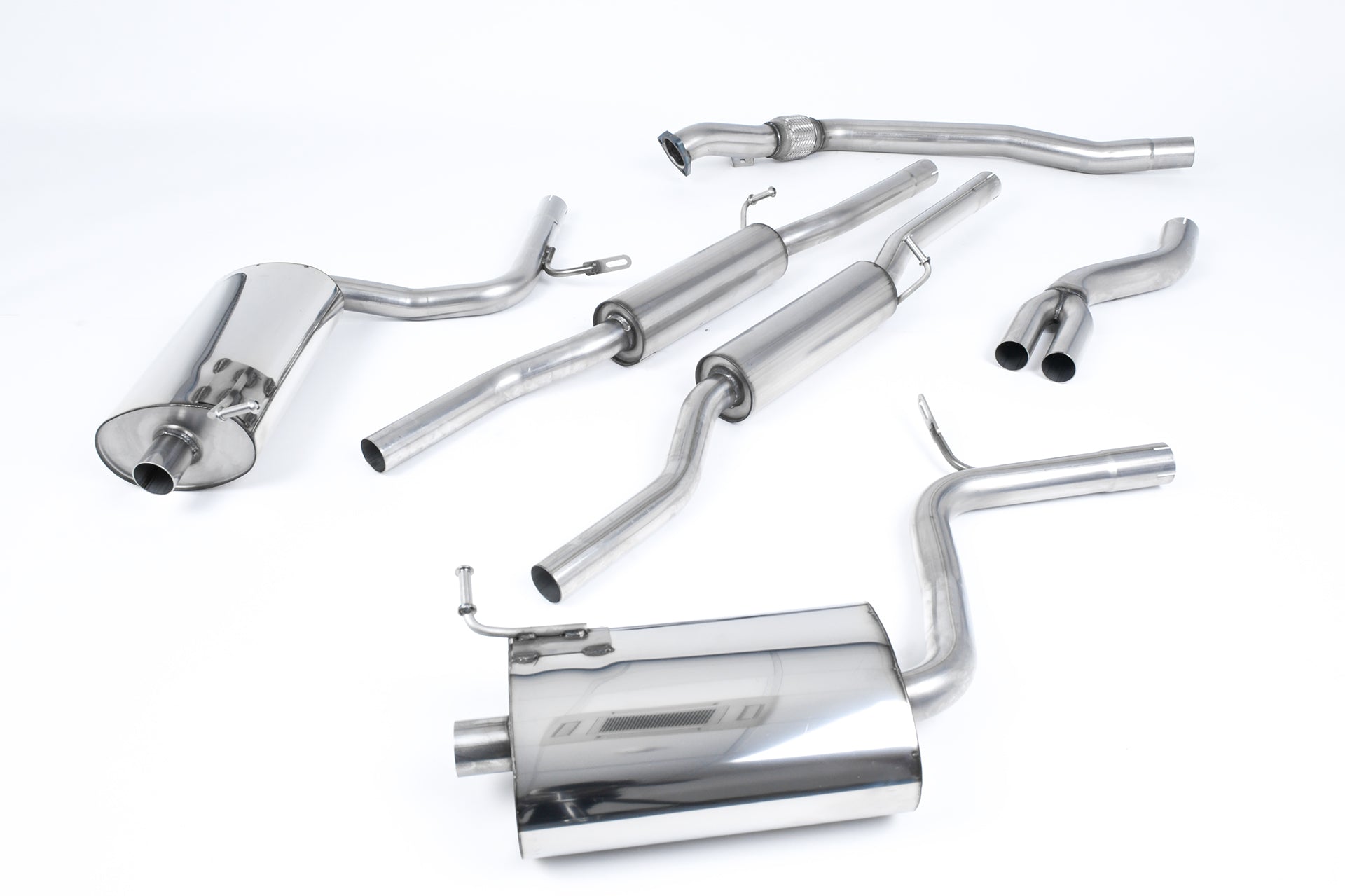 Milltek Sport Auspuffanlage passend für Audi A4 2.0 TFSI B7 quattro