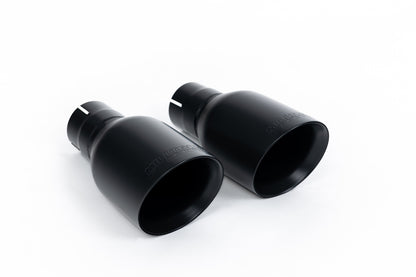 Milltek Sport Sportauspuff passend für Audi S4 4.2 V8 quattro B6 Saloon/Sedan & Cabriolet - schwarze Endrohre