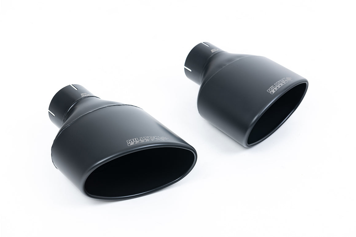 Milltek Sport Abgasanlage passend für Audi RS3 Sportback 8V Facelift - non-resonated - schwarze Endrohre