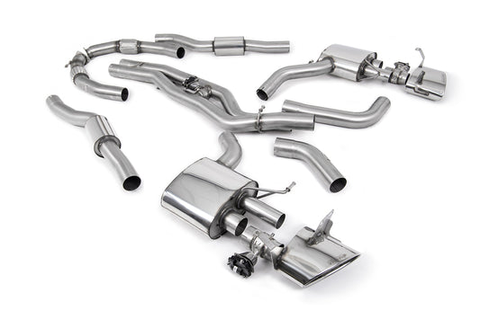 Milltek Sport Auspuffanlage passend für Audi RS7 C8 4.0 V8 bi-turbo (Non OPF/GPF US/ROW Models)