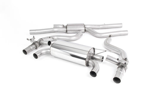 Milltek Sport Auspuffanlage passend für BWM M2 Competition Coupe F87 - schwarze Endrohre