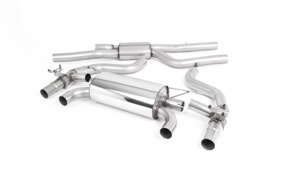Milltek Sport Auspuffanlage passend für BWM M2 Competition Coupe F87 - titan Endrohre