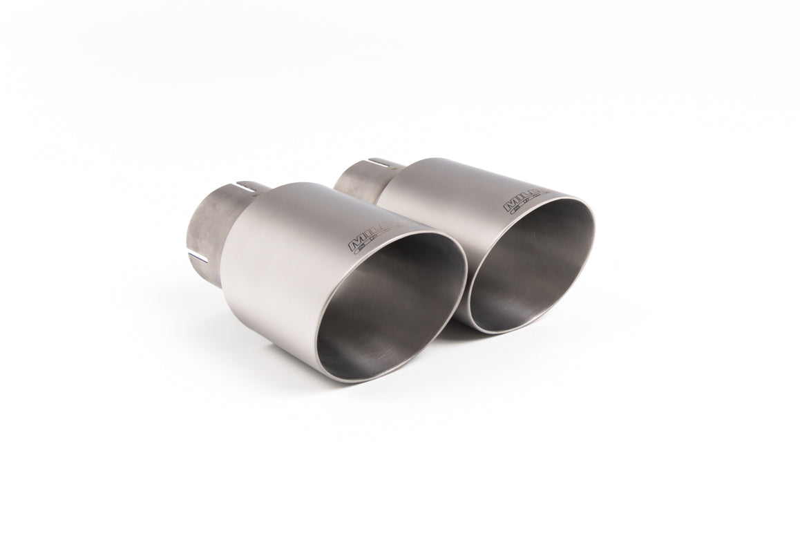 Milltek Sport Abgasanlage passend für BMW 2er F22 M240i Coupé OPF Modelle - 2 x 90 mm Titan