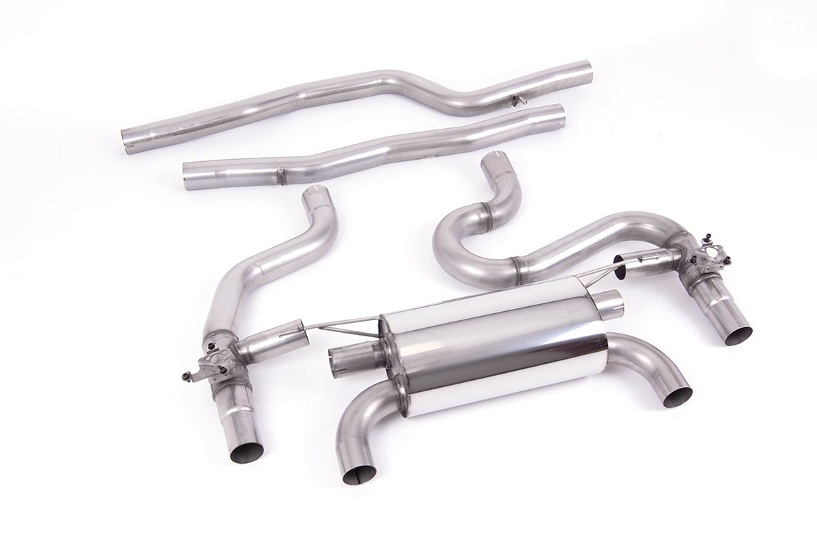 Milltek Sport Auspuffanlage passend für BWM M2 Competition Coupe F87 - titan Endrohre
