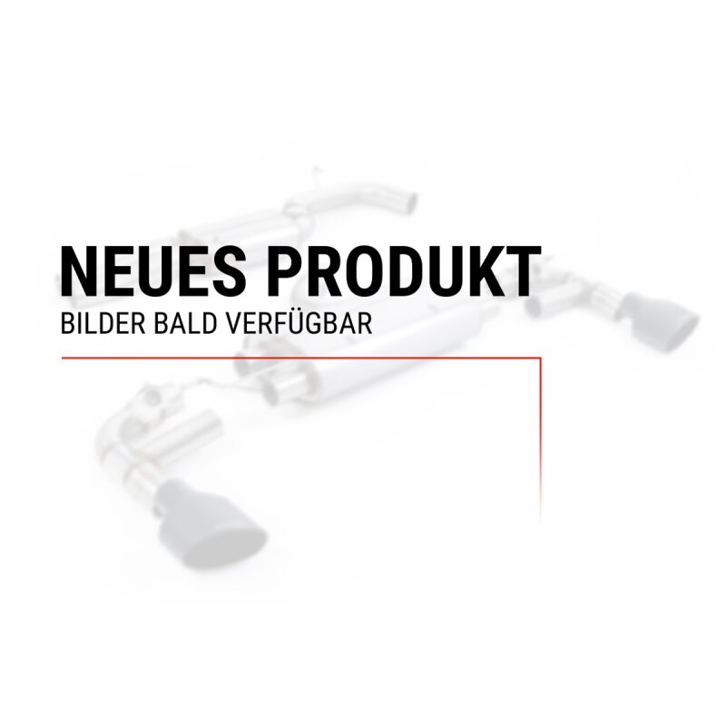 Milltek Sport Auspuffanlage passend für BMW X3M Comp G01 3.0 - polierte Endrohre
