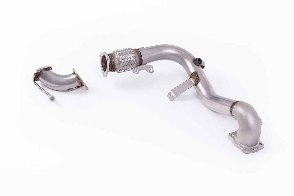 Milltek Sport Downpipe (ohne Kat) passend für Ford Fiesta Mk7/Mk7.5 1.0T 60,3mm