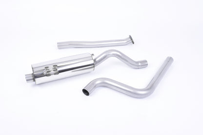 Milltek Sport Rennsport Abgasanlage passend für Ford Fiesta Mk7/7.5 ST 1.6T - non-resonated - titan geflämmte Endrohre