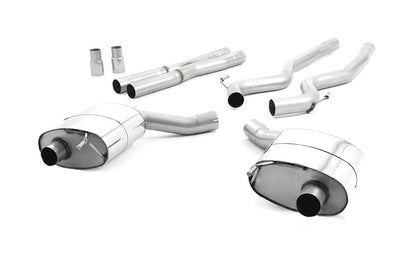 Milltek Sport Auspuffanlage passend für Ford Mustang 5.0 V8 GT Fastback - titan Endrohre