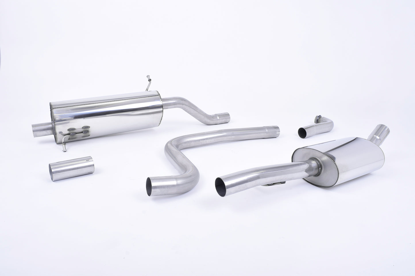 Milltek Sport Auspuffanlage passend für Ford Fiesta MK8 1.0EcoBoost 101PS 125PS 140 PS ST-Line ohne OPF - titan-geflämmte ...