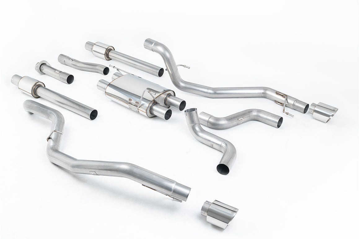 Milltek Sport Auspuffanlage passend für Ford F150 Raptor 3.5 V6 - polierte Endrohre