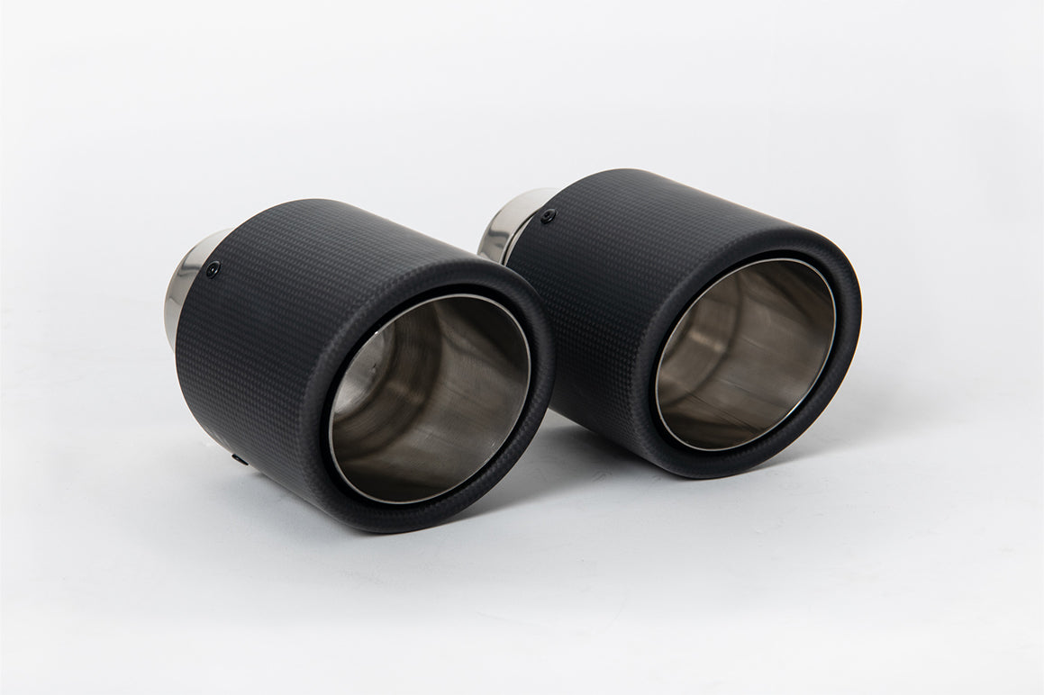 Milltek Sport Abgasanlage passend für Ford Raptor Range 3.0 V6 Twin Turbo - Carbon Endrohre