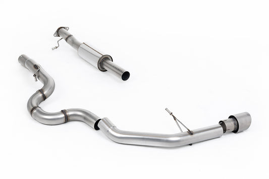 Milltek Sport Abgasanlage passend für Ford Bronco 6 Gen 2.3l i4 & 2.7l V6 Ecoboost 4-Türer - titan-gebürstete Endrohre