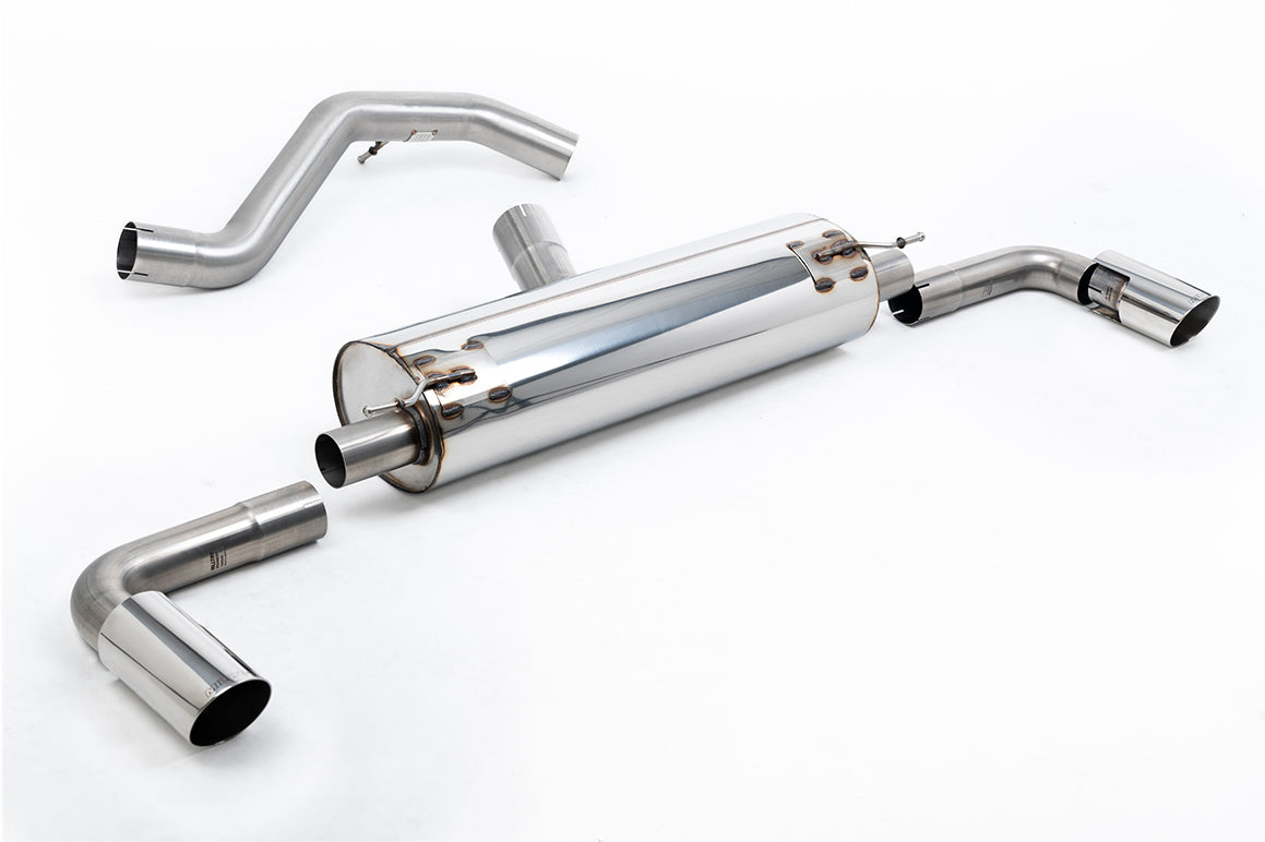 Milltek Sport Abgasanlage passend für Ineos Grenadier B57 & B58 3.0 I6 Turbo - resonated - polierte Endrohre mit versteckt...
