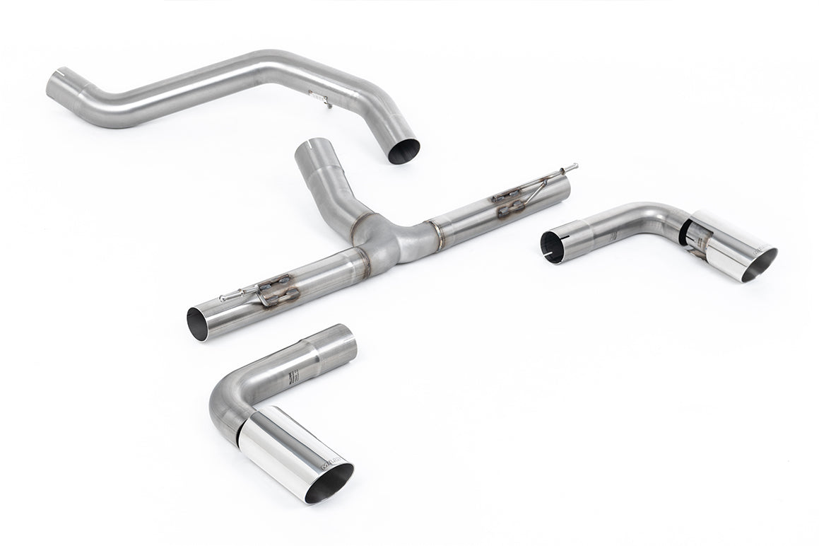 Milltek Sport Abgasanlage passend für Ineos Grenadier B57 & B58 3.0 I6 Turbo - non-resonated - polierte Endrohre mit verst...