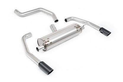 Milltek Sport Abgasanlage passend für Ineos Quatermaster B57 Diesel & B58 3.0 - resonated - schwarze Endrohre mit versteck...