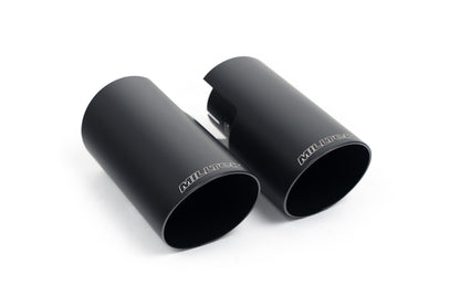 Milltek Sport Abgasanlage passend für Ineos Quatermaster B57 Diesel & B58 3.0 - resonated - schwarze Endrohre mit versteck...