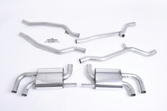 Milltek Sport Auspuffanlage passend für Porsche Cayenne 958 Turbo 4.8 V8 ohne Vorschalldämpfer