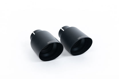 Milltek Sport Auspuffanlage passend für Porsche Boxster & Cayman S3.2 S3.4 987 Gen1/2 - schwarze Endrohre